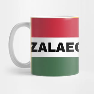 Zalaegerszeg City in Hungarian Flag Mug